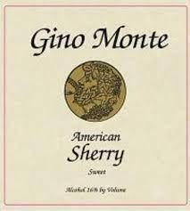Gino Monte American Sherry Sweet NV