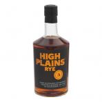 High Plains - Rye Whiskey (750)