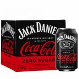Jack Daniels & Coca Cola Zero 4pk 4pk (44)